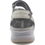 Allrounder - Honduras - Sandalen - Grijs - Imitatie Leer - Verwisselbaar Voetbed