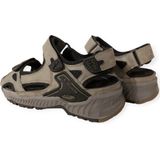 Allrounder - Honduras - Sandalen - Grijs - Imitatie Leer - Verwisselbaar Voetbed
