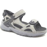 Allrounder - Honduras - Sandalen - Grijs - Imitatie Leer - Verwisselbaar Voetbed