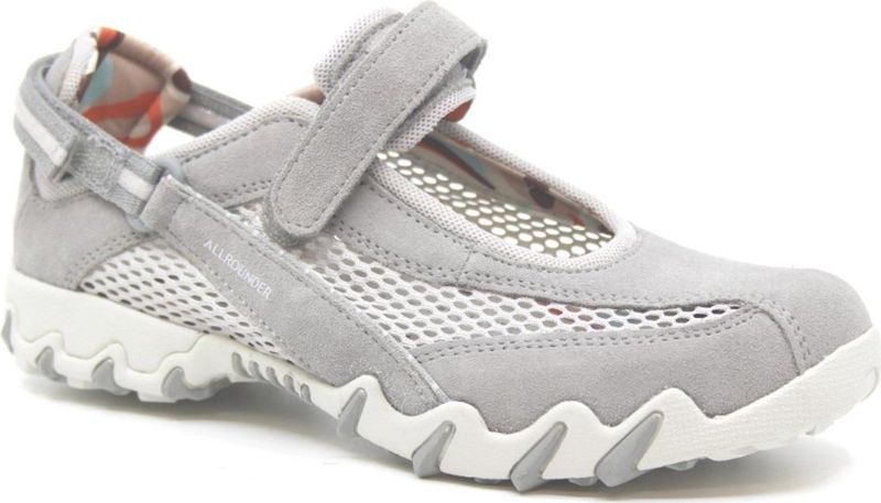 Allrounder - Niro - Wandelschoenen - Licht Grijs - Mesh/Suède