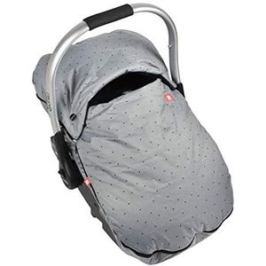 Red Castle Babyvoetenzak voor autostoel, compatibel met groep 0, gestippeld, 0-12 maanden