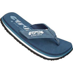 Cool Shoe Corp Original Denim - Teenslippers - Comfortabele Rocking Chair Sole in Denim Look
