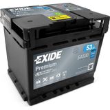 Exide - Premium EA530 - Auto-accu - 53 Ah - Carbon Boost