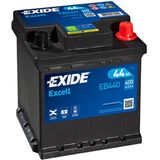 Exide - Excell EB440 - Accu - 44 Ah - Onderhoudsvrij