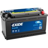 Exide - EB950 - Autoaccu - 12V - 95Ah - Zuur