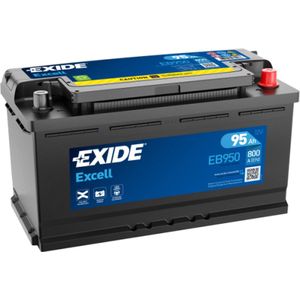 Exide - EB950 - Autoaccu - 12V - 95Ah - Zuur