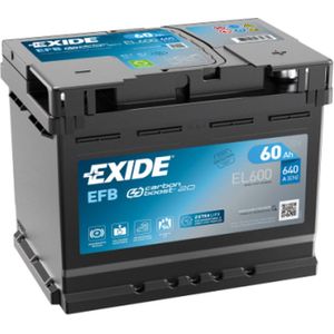 Exide - EL600 - Accu - 60 Ah - Start-Stop EFB