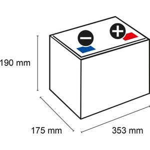 Exide Accu EFB EL1000 100 Ah