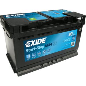 Exide Technologies EK820 - Autoaccu - 12V - 82Ah - AGM