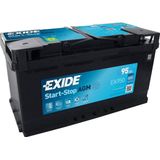 EXIDE - EK960 - Startaccu - 12 Volt - 96 Ah - AGM-accu - Voor voertuigen met start/stop