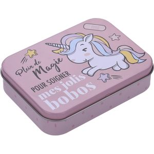 Unicorn Kinderpleisters In Bewaarblik - 24 Stuks