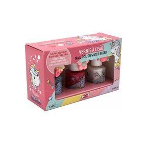 Manicure Set - Glitterlakken - Roze Blauw Wit - Kinderen