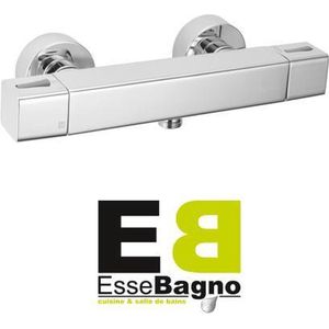 EsseBagno thermostatische douchemengkraan Voluto chroom 15cm