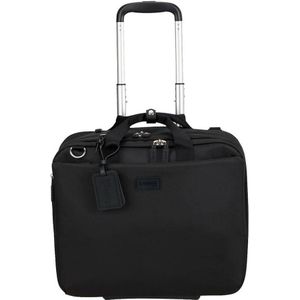 Lipault 4BIZ Rolling Tote black Zakelijke koffer