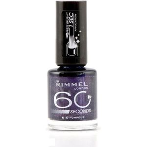 Rimmel London 60 seconds Finish Nagellak - 610 Pompous