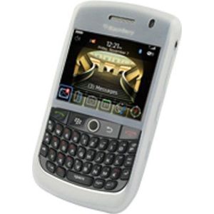 Bluetrade Siliconen tas wit voor BlackBerry 8900 javelin