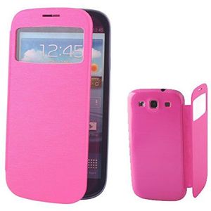 Mobility Gear MG-CASE-B3-SG5P Flip S-View beschermhoes voor Samsung Galaxy S5, roze