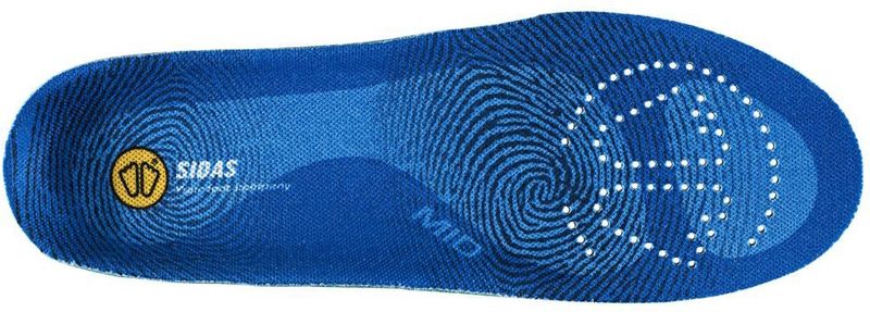 Sidas - 3feet Mid - Inlegzool - Blauw - Anatomisch Ontworpen - Antibacterieel