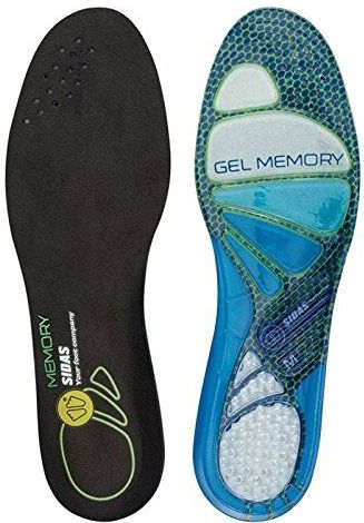 Sidas - Cushioning Gel Memory - Inlegzolen - Zwart