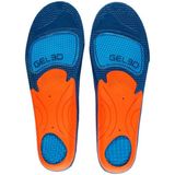 Sidas - Cushioning Gel 3D - Inlegzool - Blauw/Orange - Ademend Materiaal