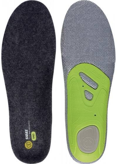 Sidas - 3 Feet Merino Mid - Inlegzool - Unisex - Neutral - Comfort en Stabiliteit