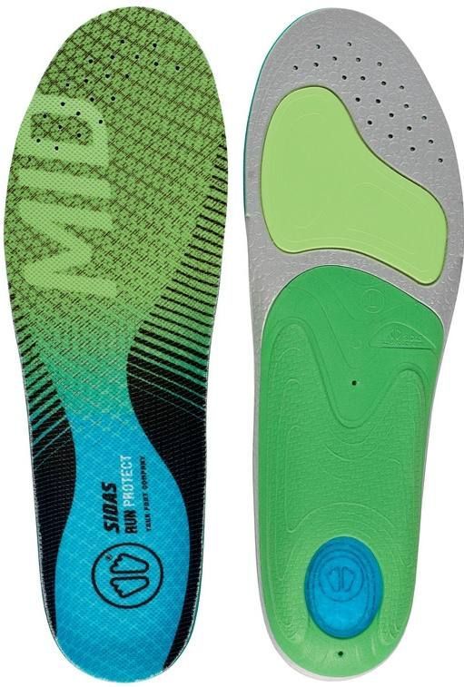 Sidas - 3 Feet Run Protect Mid - Inlegzolen - Unisex - Comfort en Stabiliteit