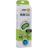 Sidas - 3 Feet Run Protect Mid - Inlegzolen - Unisex - Comfort en Stabiliteit