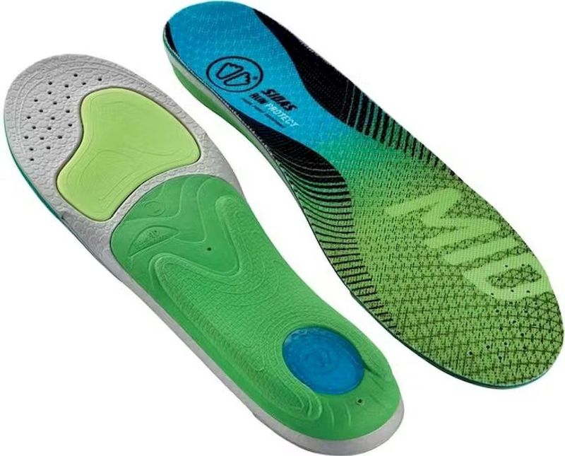 Sidas - 3 Feet Run Protect Mid - Inlegzolen - Unisex - Comfort en Stabiliteit