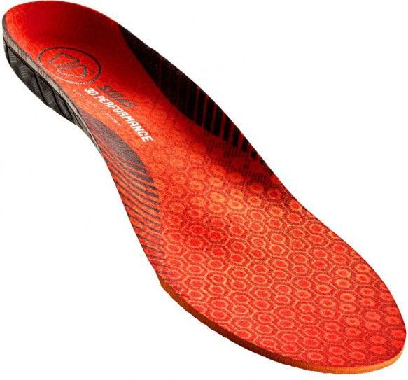 Sidas - Winter 3D Performance - Inlegzool - Rood/Zwart - Isolerend