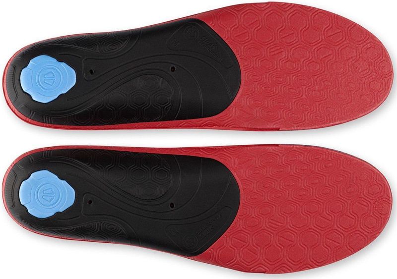 Sidas - 3feet Eco Warm Low - Binnenzool - Zwart/Rood - EVA - Isolerend