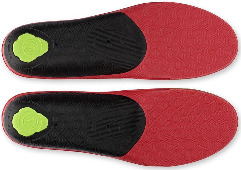 Sidas - 3feet Eco Warm - Binnenzool - Zwart/Rood - Isolerend Materiaal