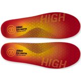 SIDAS - 3 Feet Eco Winter High Neutra - Inlegzolen - Geel-Multicolour - Duurzaam Materiaal