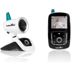 Babypfoon video camera 360° yoo care BABYMOOV.  materiaal. Maten één maat. Wit kleur