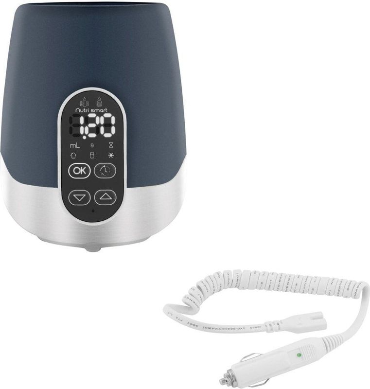 Babymoov Flaschenfütterungszubehör Nutr Smart Flaschenwärmer Auto/Zuhause