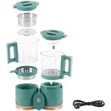 Babymoov Nutribaby Glass - 4-in-1 Foodprocessor - Forest Green