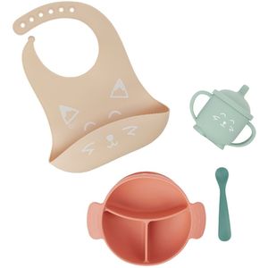 Babymoov LEARN'ISY lunchbox, 15-24 m, 1 kom, 1 beker, 1 slabbetje, 1 lepel, vos