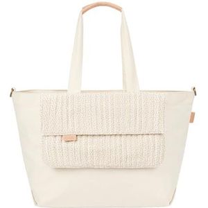 Babymoov luiertas Tote Bag Bloom, grote capaciteit van 35l, veelzijdig, tal van opbergmogelijkheden, aankleedkussen, kinderwagenbevestiging en schouderriem, afneembare kleine tas van 3l inbegrepen