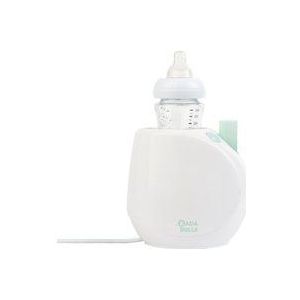 Badabulle Easy Flessenwarmer, flessenwarmer en kleine potten, snel stoom, voor thuis, universeel met adapterring, eenvoudig te bedienen met pad en mand