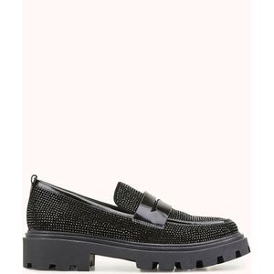 Loafers chunky in leer Halima COSMOPARIS. Leer materiaal. Maten 41. Zwart kleur