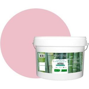 Natura milieuvriendelijke natuurlijke verf voor binnen en buiten, mat, 10 l/130 m² [energieklasse A+], roze