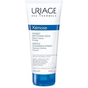 Uriage Xémose Gentle Cleansing Syndet Zachte Reinigings Gelcrème voor Droge tot Atopie Huid 200 ml