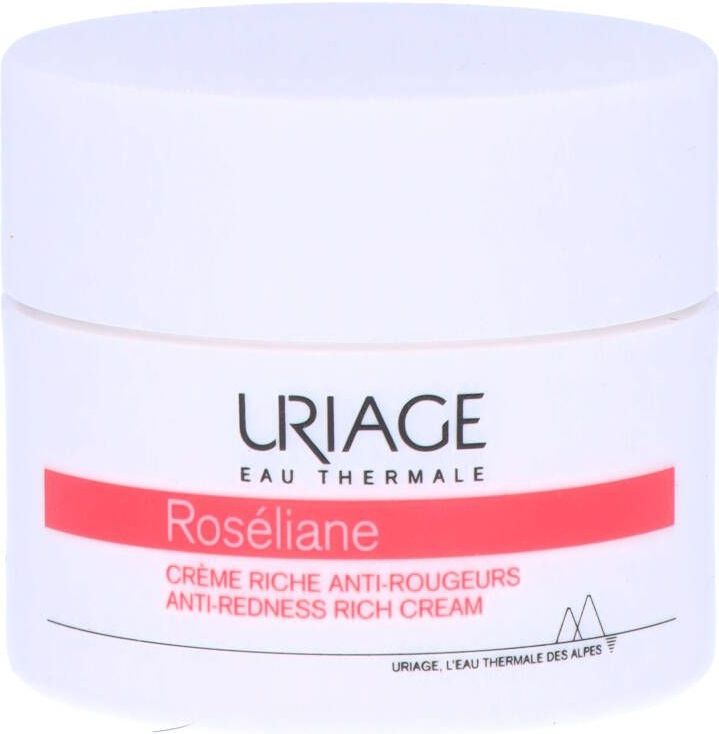 Uriage Dagcrème Roseliane Anti-redness Rich 40 Ml Wit/roze