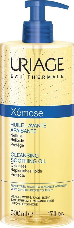 Uriage - Xémose Cleansing Soothing Oil - 500ml - Verzorgende Reinigingsolie