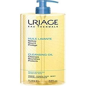 Uriage Hygiène Cleansing Oil Wasolie voor Gezicht en Lichaam 1000 ml