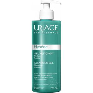 Uriage - Hyseac Cleansing Gel - 500 ml - Reinigingsgel - Voor Onzuivere Huid