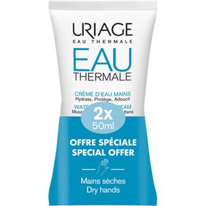 Uriage Eau Thermale Crème D'Eau Mains Duo 2x50ml