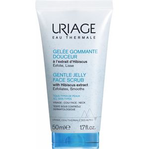 Uriage - Gentle Jelly Face Scrub - 50ml - Hibiscus Extract