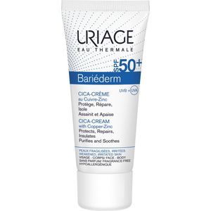 Uriage - Bariéderm-CICA Cream SPF50+ - Zonnebrand - Beschermend - Herstellend