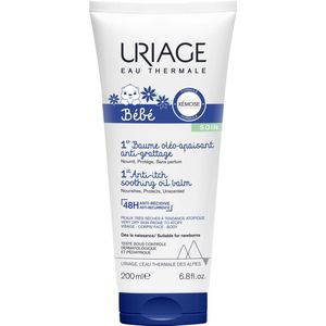 Uriage - Bebe 1ere Baume Oleo Apaisante - Bodylotion - 200 Milliliter - Voor Zeer Droge Huid