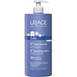 Uriage - Bébé 1st Cleansing Cream - 1000ml - Zeepvrije Reiniging - Natuurlijke Ingrediënten
